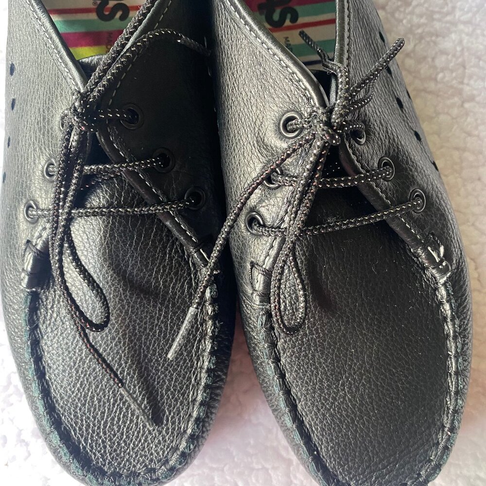 New SAS Black Breezy Lace-up Moccasin size 5.5 M - Picture 8 of 16